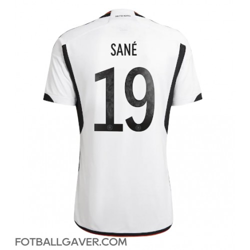 Tyskland Leroy Sane #19 Fotballklær Hjemmedrakt VM 2022 Kortermet